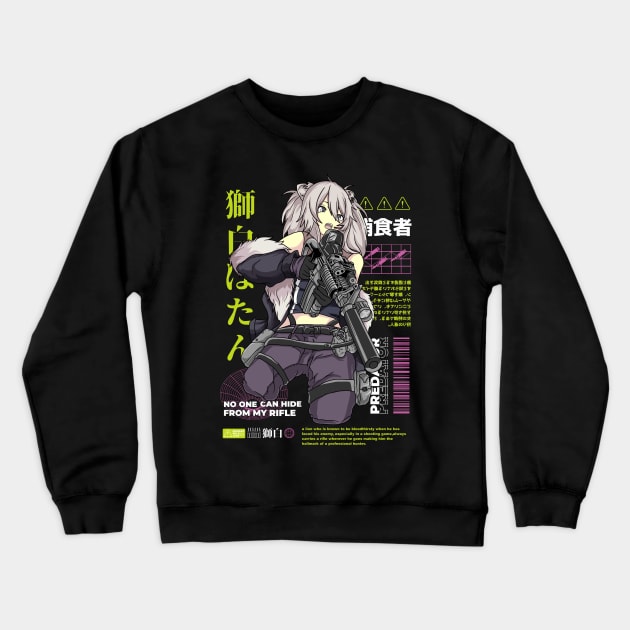 Hololive Japan Shishiro Botan Crewneck Sweatshirt by Waifuku Merch